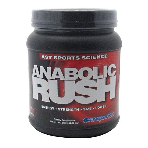 AST Sports Science Anabolic Rush, Blue Raspberry Ice