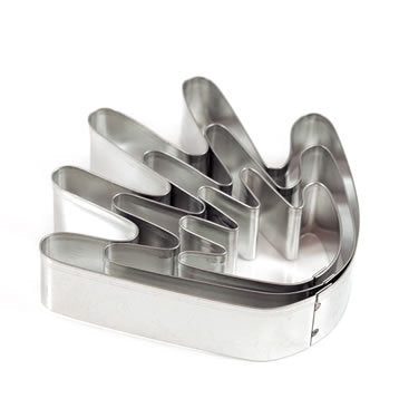 Cute Hand Shaped Cookie Cutters