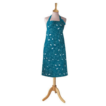 Gorgeous Autumn Leaf Print Cotton Apron