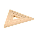 Nesting Set of Wooden Trivets