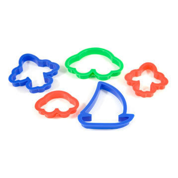 Fun Transport Shaped Cookie Cutters