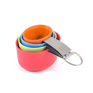 Colourful Silicone Measuring Cups