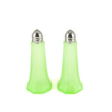 Jewel Coloured Glass Salt & Pepper Pots