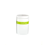 Coloured Band Ceramic Coffee Jar