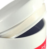 Coloured Band Ceramic Biscuit Jar