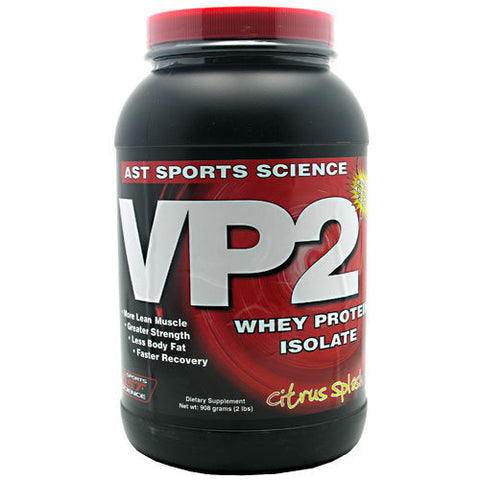 AST Sports Science VP2 Whey Protein Isolate, Citrus Splash