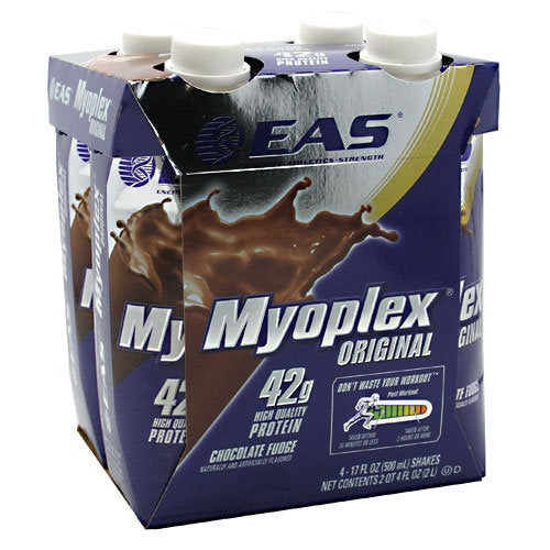 EAS Myoplex Nutrition Shake RTD, Chocolate Fudge