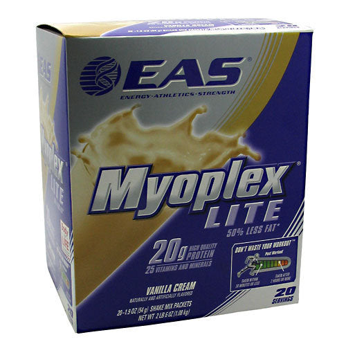 EAS Myoplex Lite Nutrition Shake, Vanilla Cream