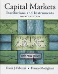 Capital Markets:Institutions and Instruments, 4th ed
