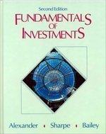 Fundamentals of Investments, 3rd ed