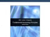 Fundamental Accounting Principles, [Alternate Ise] By: WildÖ18eÖUS ISBN: 73271101ÖCondition: NEW