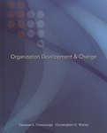 Organization Development and Change, 9th Ed