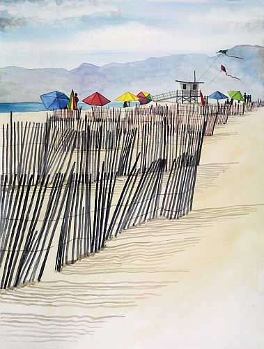 “Beach Scene” - Cid Newsome